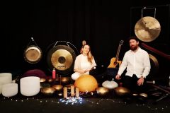 Soundbath at Mass Meditation event with The Meditation House, Adelaide, SA 2019