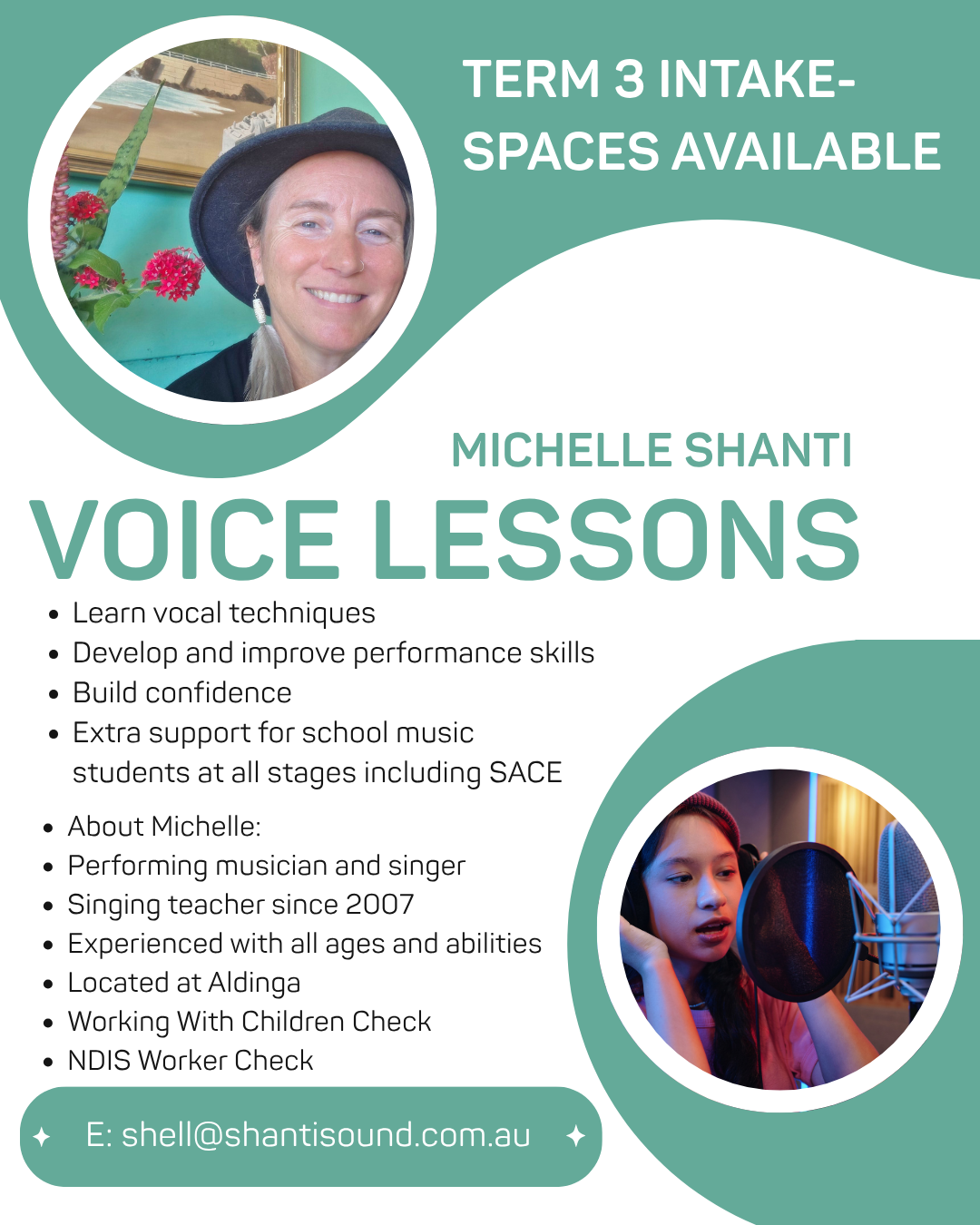 VOICE LESSONS